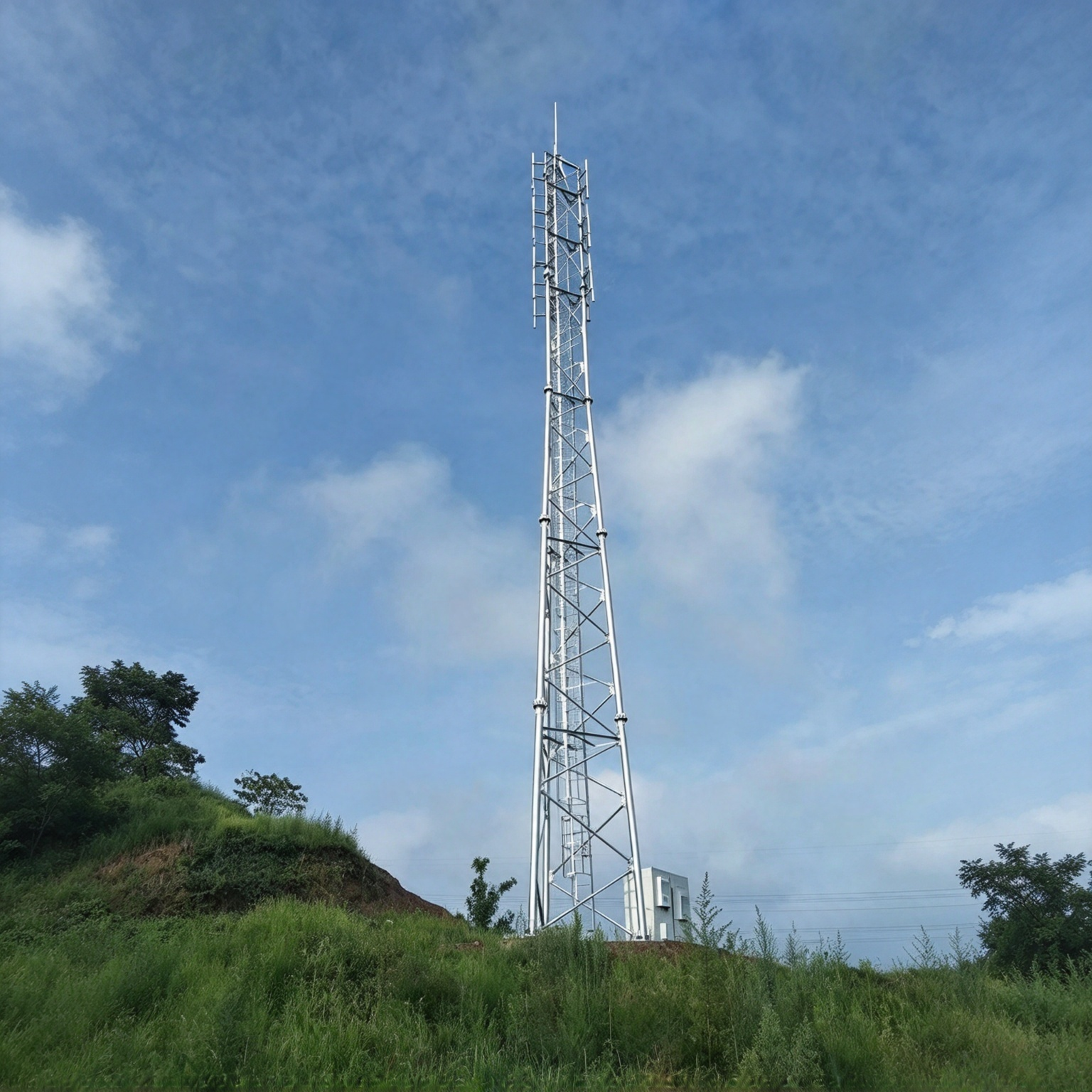 Tubular Steel Lattice Tower